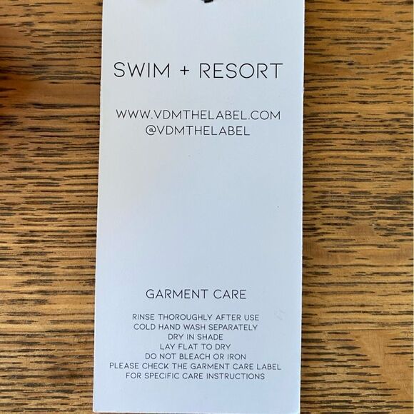 NWT VDM The Label Revolve Stassie Leopard Print Ruched Cover Up Skirt. Medium - Picture 8 of 10